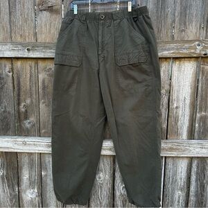 Men's Olive Cargo Pants XL Long Outer Rim Adventurewear Hiking Camping Wear